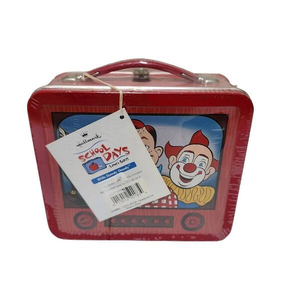 Howdy Doody Vintage NWT Metal Retro Hallmark Limited Edition Lunch Box Movie Pro - Picture 6 of 6